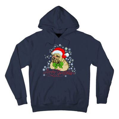 Merry Christmas Santa Pug Tall Hoodie