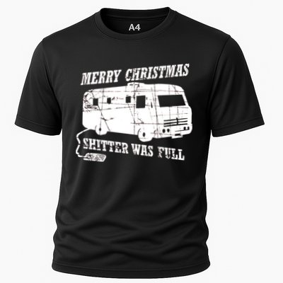 Merry Christmas Shitter Was Full Performance Shirt