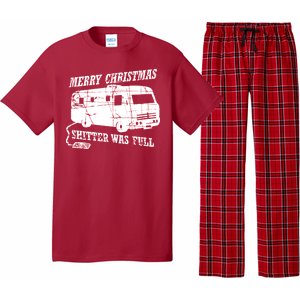 Merry Christmas Shitter Was Full Pajama Set