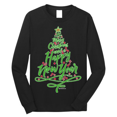 Merry Christmas Tree Long Sleeve Shirt