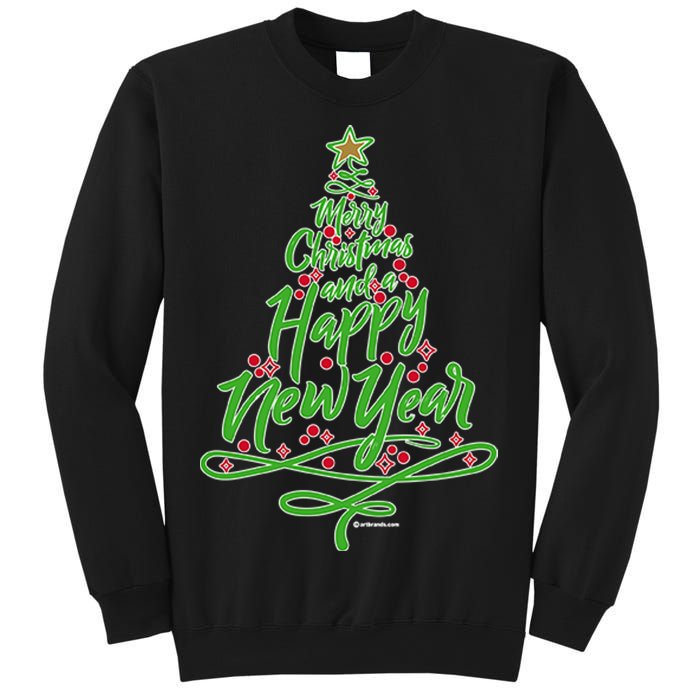 Merry Christmas Tree Sweatshirt