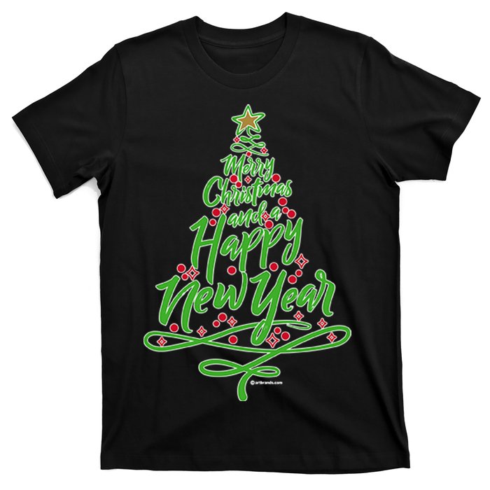 Merry Christmas Tree T-Shirt