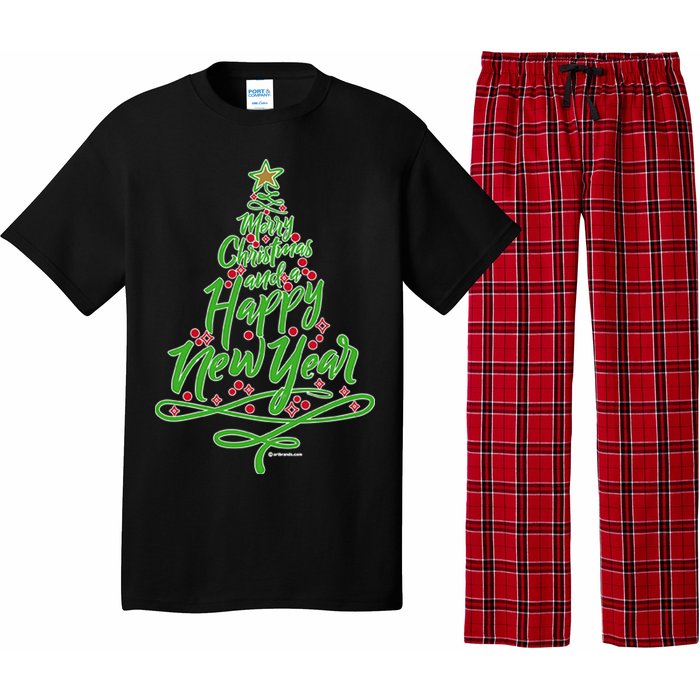 Merry Christmas Tree Pajama Set