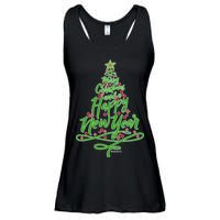 Merry Christmas Tree Ladies Essential Flowy Tank