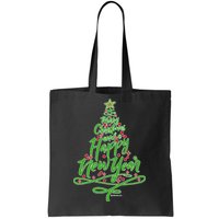 Merry Christmas Tree Tote Bag