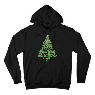 Merry Christmas Tree Tall Hoodie