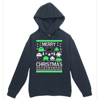 Merry Christmas Ugly Alien Sweater Urban Pullover Hoodie