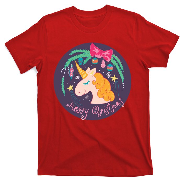 Merry Christmas Unicorn T-Shirt