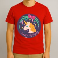 Merry Christmas Unicorn T-Shirt