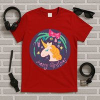 Merry Christmas Unicorn T-Shirt