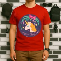 Merry Christmas Unicorn T-Shirt