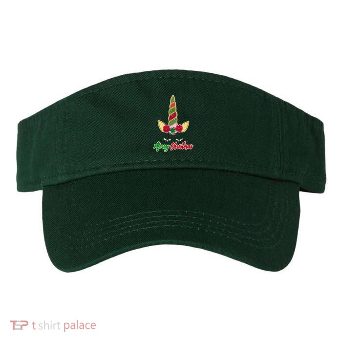 Merry Christmas Unicorn Sparkle Visor