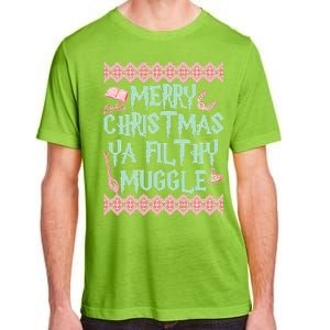 Merry Christmas Ya Filthy Muggle Adult ChromaSoft Performance T-Shirt