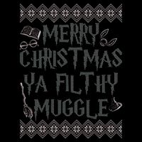 Merry Christmas Ya Filthy Muggle Cooling Performance Crew T-Shirt