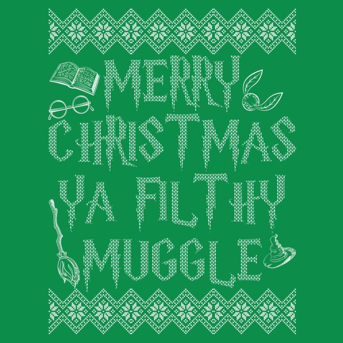 Merry Christmas Ya Filthy Muggle Kids T-Shirt