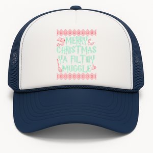 Merry Christmas Ya Filthy Muggle Trucker Hat