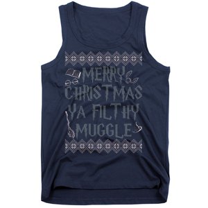 Merry Christmas Ya Filthy Muggle Tank Top