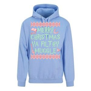 Merry Christmas Ya Filthy Muggle Unisex Surf Hoodie