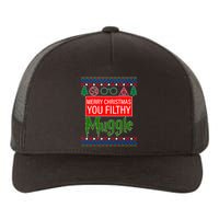 Merry Christmas Ya Filthy Muggle Ugly Sweater Yupoong Adult 5-Panel Trucker Hat