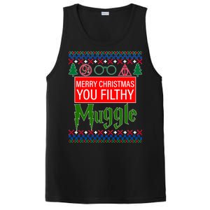 Merry Christmas Ya Filthy Muggle Ugly Sweater PosiCharge Competitor Tank