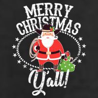 Merry Christmas Y'all! Cool Comfort Performance Bucket Hat