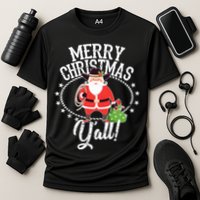 Merry Christmas Y'all! Cooling Performance Crew T-Shirt