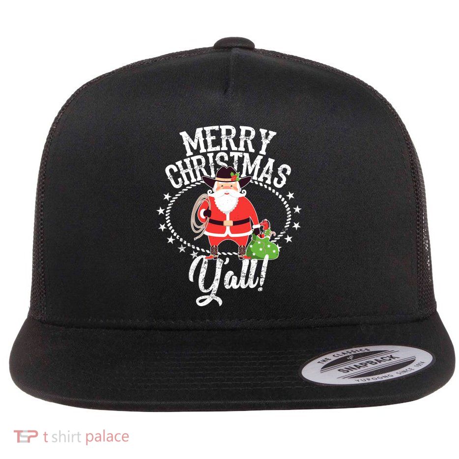 Merry Christmas Y'all! Flatbill Hat