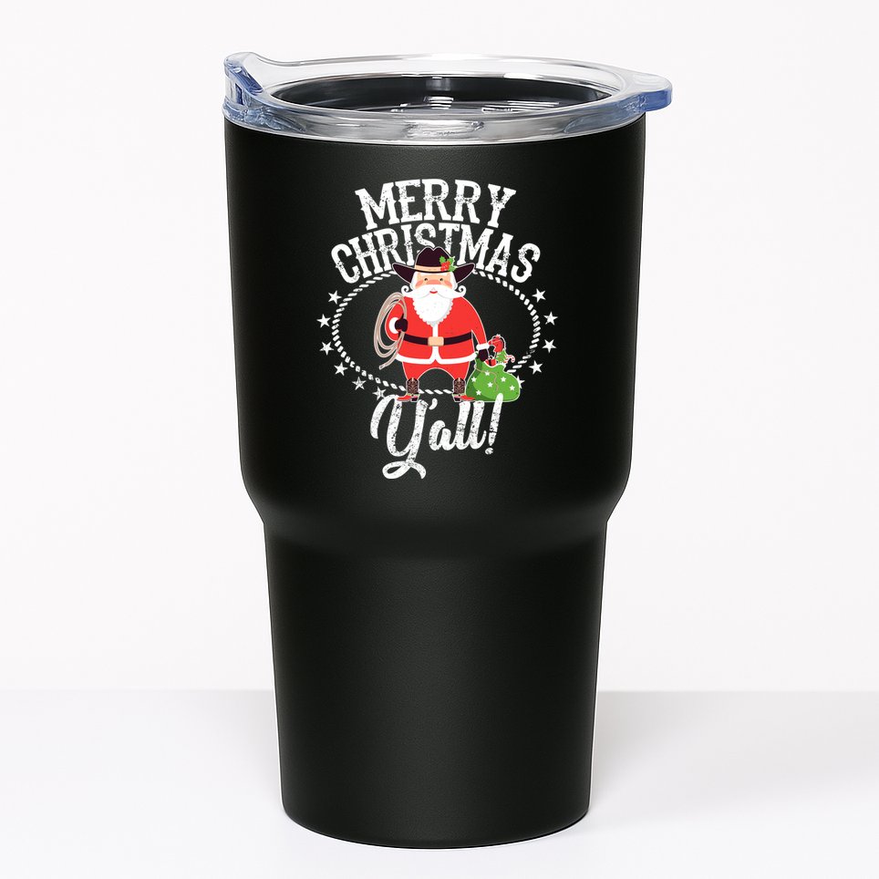 Merry Christmas Y'all! Tumbler