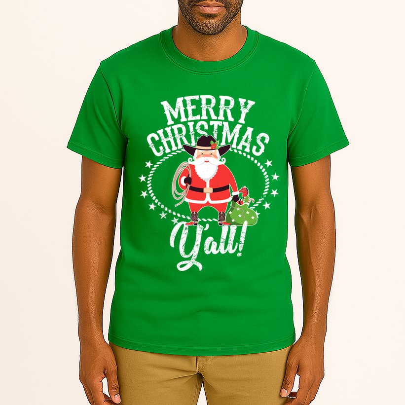 Merry Christmas Y'all! Tall T-Shirt