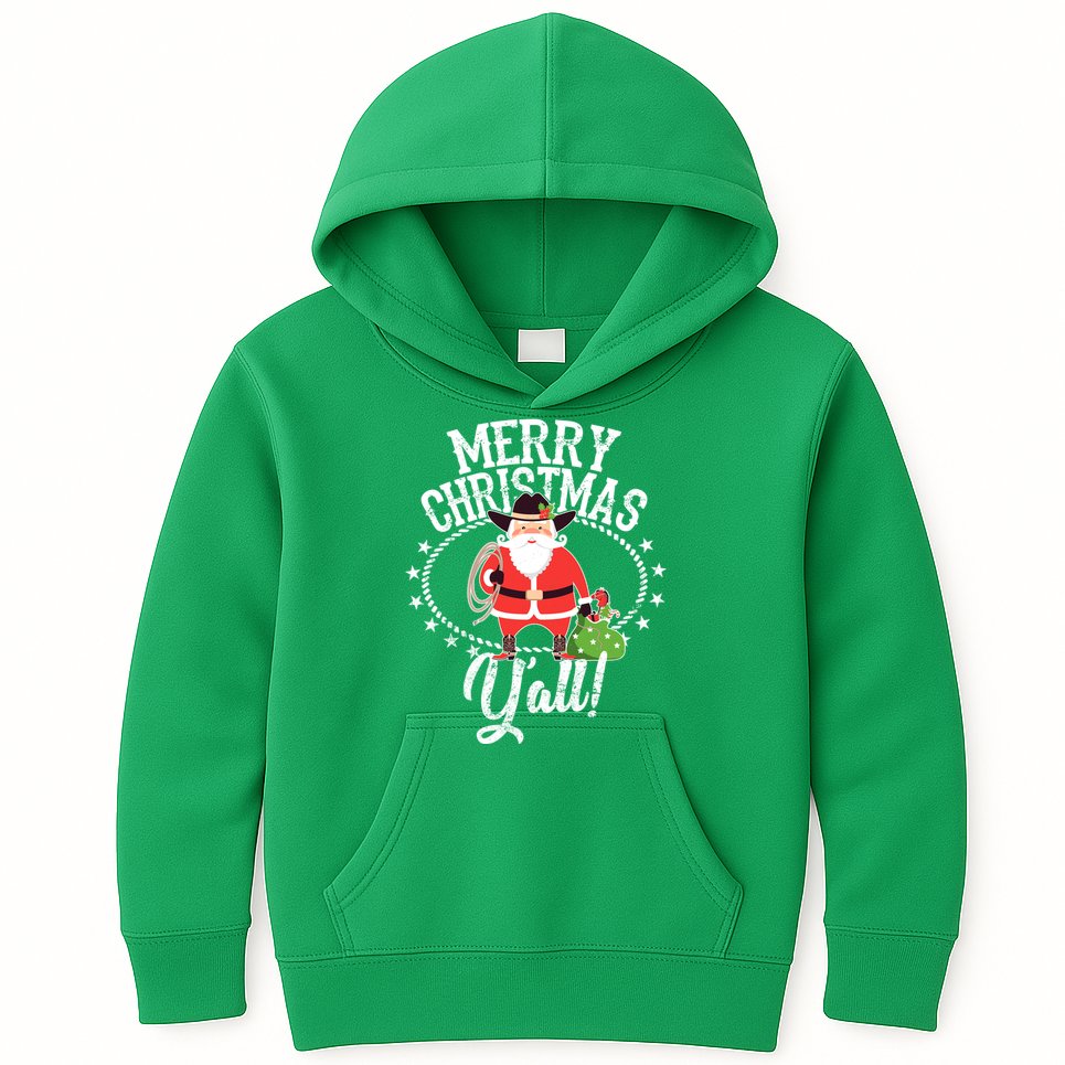 Merry Christmas Y'all! Kids Hoodie