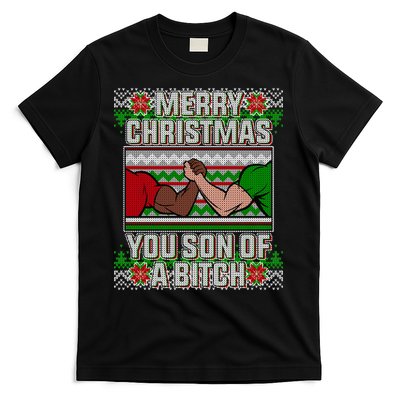 Merry Christmas You Son Of A Btch Ugly Sweater T-Shirt
