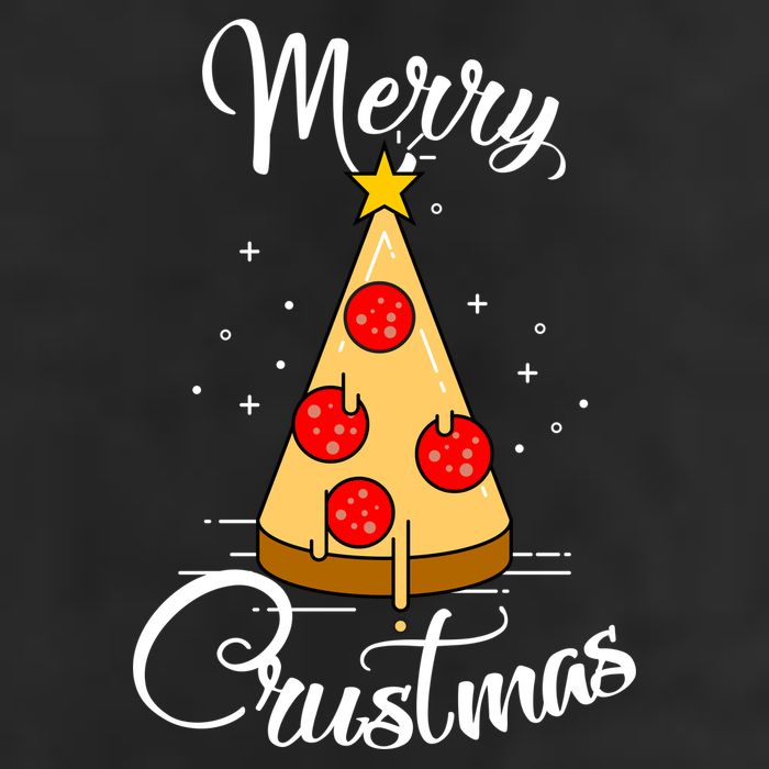 Merry Chrustmas Funny Christmas Pizza Cool Comfort Performance Bucket Hat