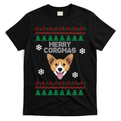 Merry Corgmas Ugly Christmas T-Shirt