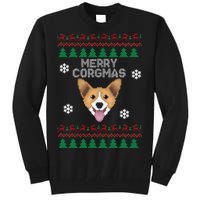 Merry Corgmas Ugly Christmas Tall Sweatshirt