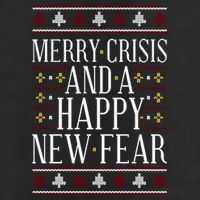 Merry Crisis Ugly Christmas Sweater Cool Comfort Performance Bucket Hat