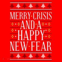 Merry Crisis Ugly Christmas Sweater T-Shirt
