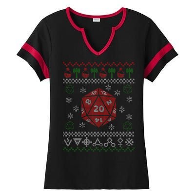 Merry Critmas Ladies Halftime Notch Neck Tee