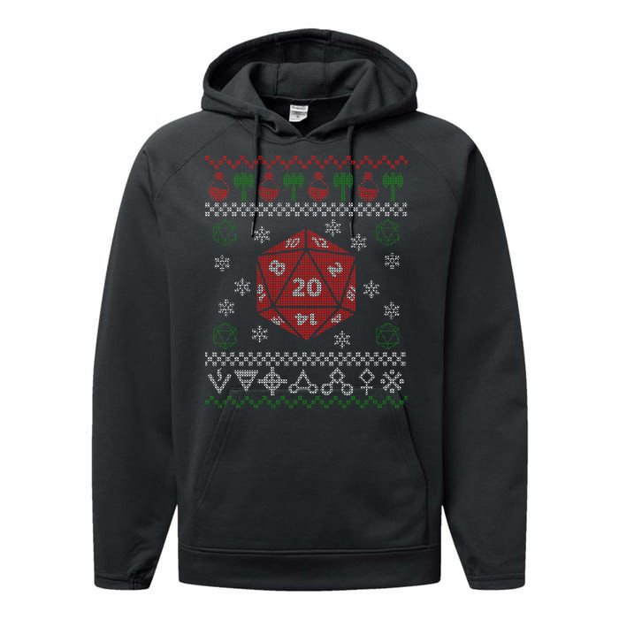 Merry Critmas Performance Fleece Hoodie