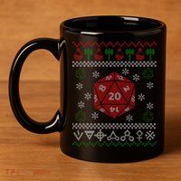 Merry Critmas 11oz C Handle Ceramic Mug
