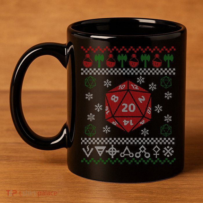 Merry Critmas 11oz C Handle Ceramic Mug