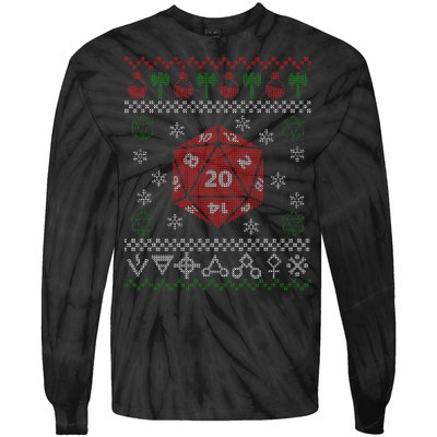 Merry Critmas Tie-Dye Long Sleeve Shirt