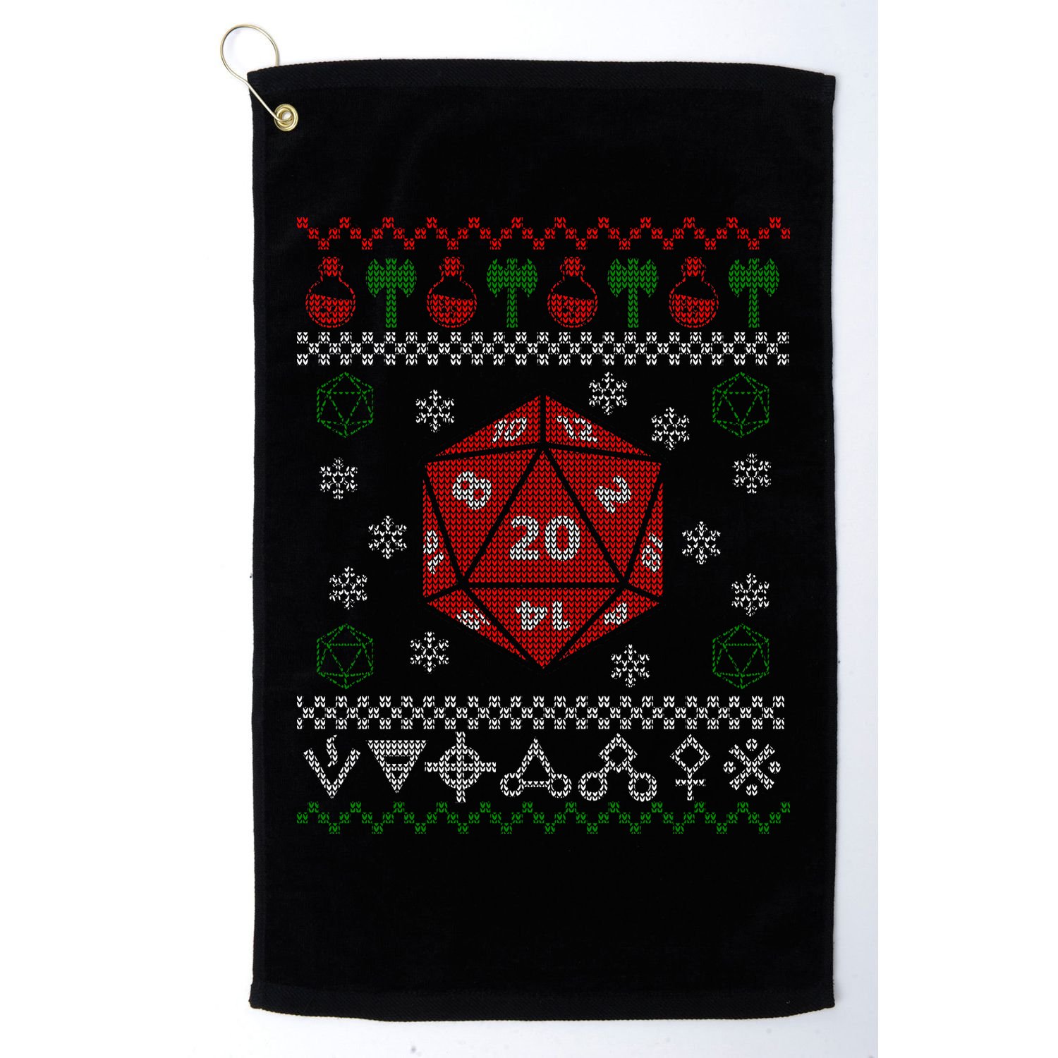 Merry Critmas Golf Towel