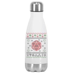 Merry Critmas Stainless Steel Insulated Water Bottle