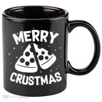 Merry Crustmas 11oz C Handle Ceramic Mug