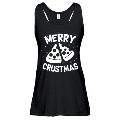 Merry Crustmas Ladies Essential Flowy Tank