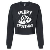 Merry Crustmas Cropped Pullover Crew