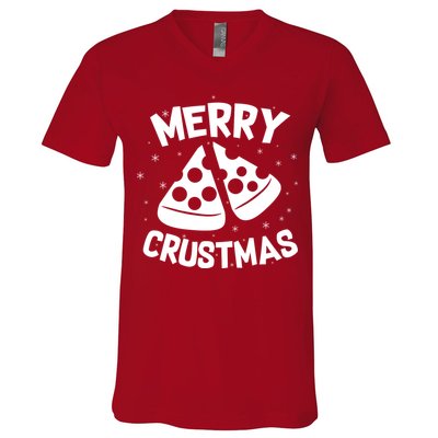 Merry Crustmas V-Neck T-Shirt
