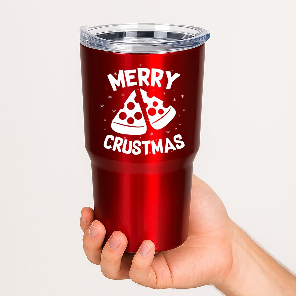 Merry Crustmas Tumbler