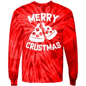 Merry Crustmas Tie-Dye Long Sleeve Shirt