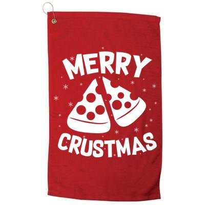 Merry Crustmas Golf Towel